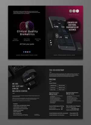 Wellness/ Medical Fitness Company Seeks Promotional Brochure | Design de Brochure par OwnDesign