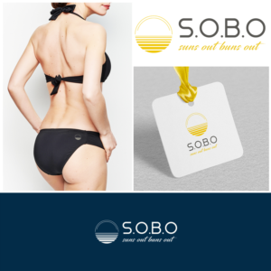 S.O.B.O suns out buns out | Logo Design by DominicDesign