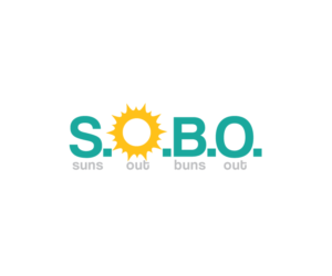 S.O.B.O suns out buns out | Logo Design by kimcam