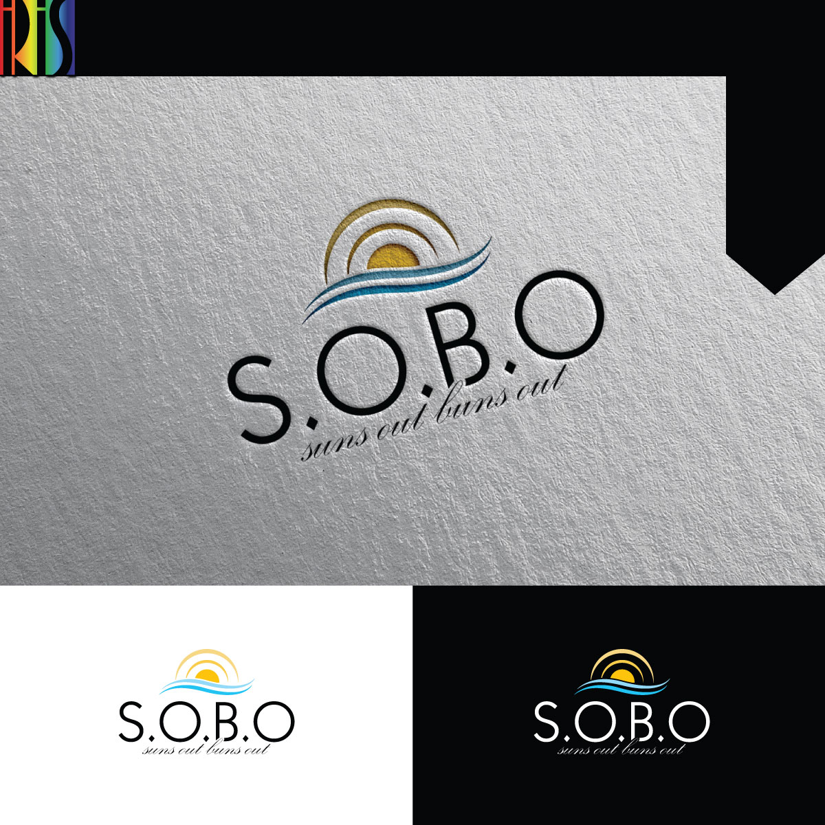 Logo Design by Iris 3 for S.O.B.O swimwear  | Design #21858341