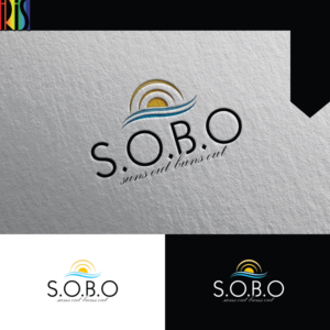 S.O.B.O suns out buns out | Logo Design by Iris 3