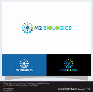 M2 Biologics | Logo Design by Mariono Fx