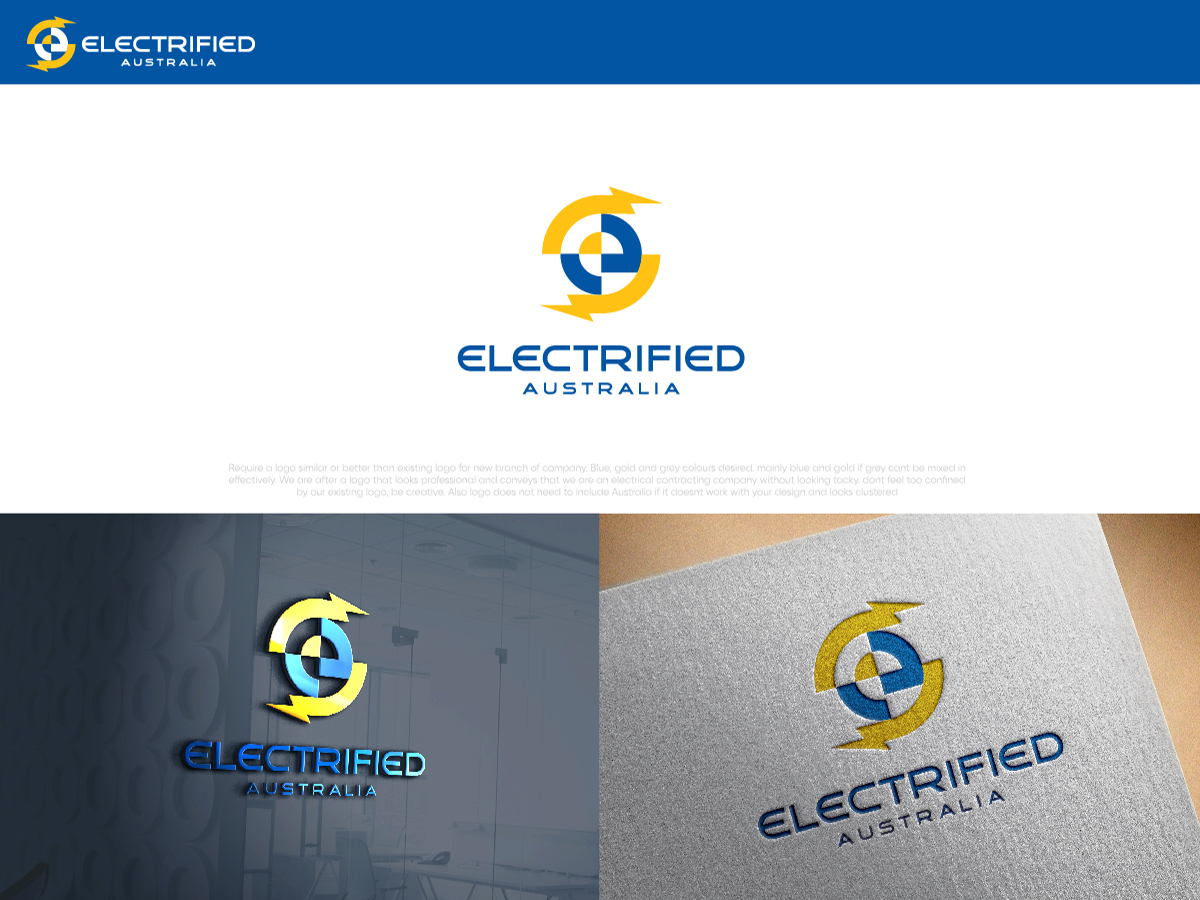 Logo Design by dharlan for Electrified Queensland | Design #21845663
