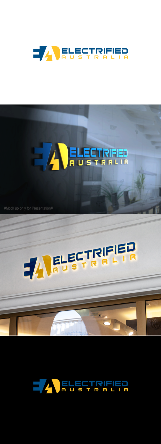 Logo Design by Mungbejotok for Electrified Queensland | Design #21874003