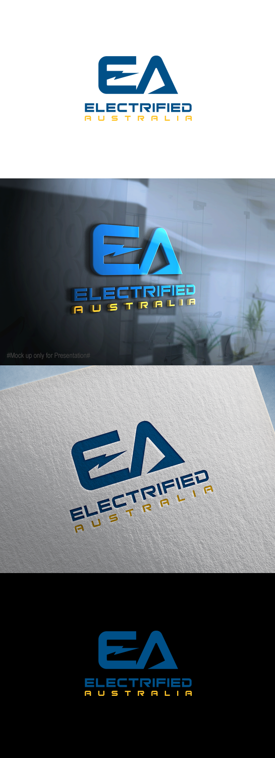 Logo Design by Mungbejotok for Electrified Queensland | Design #21874008