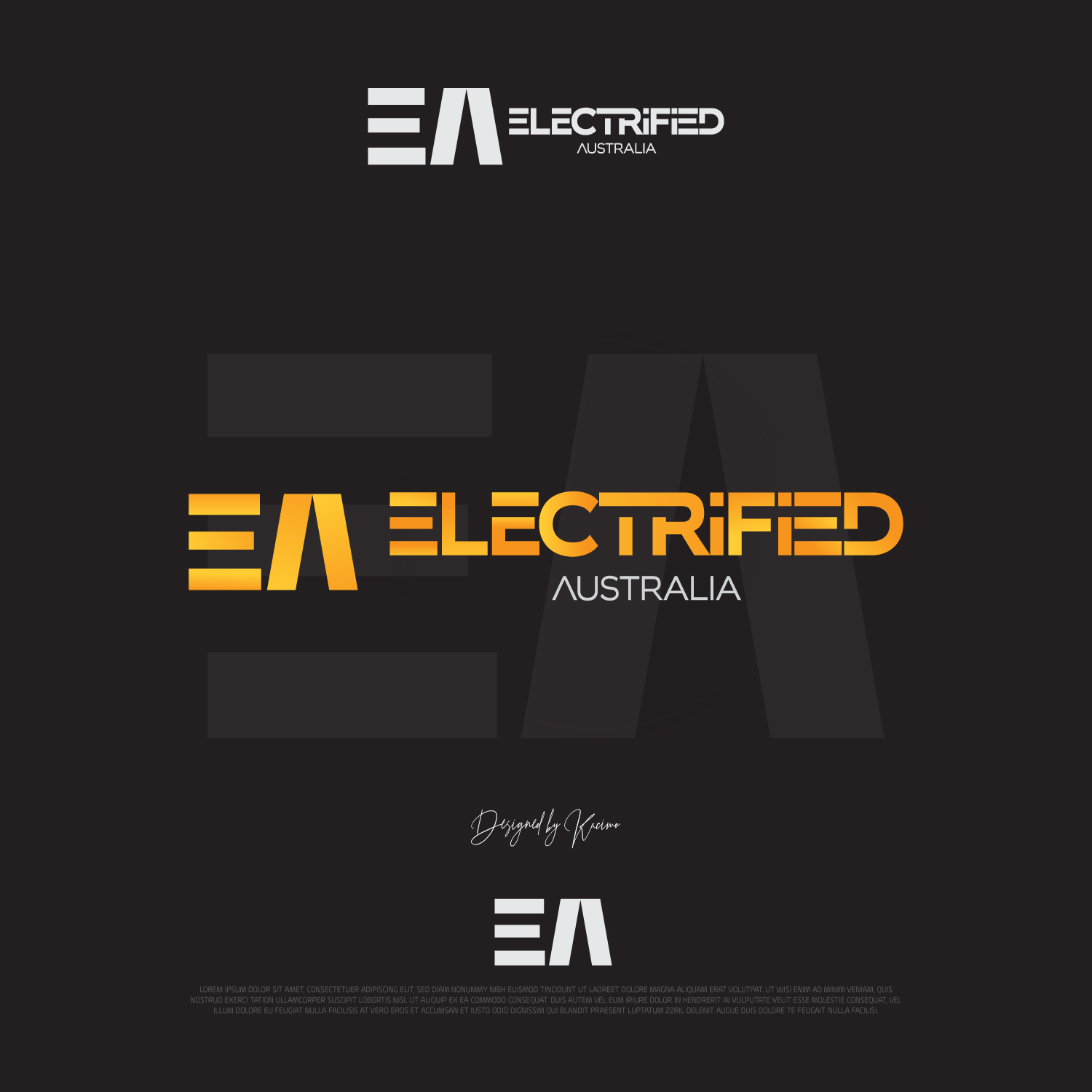 Diseño de Logo por kacimo para Electrified Queensland | Diseño #21861174