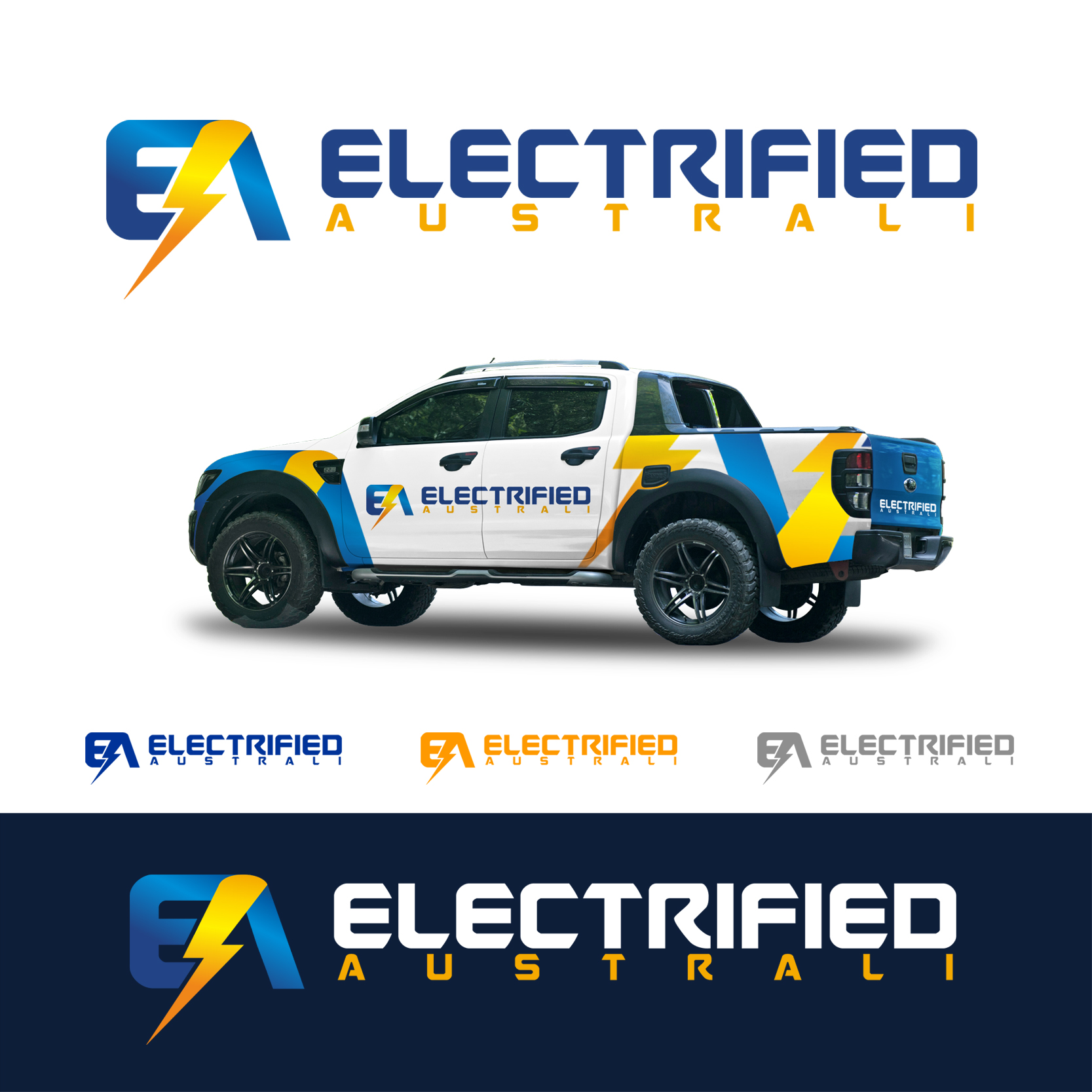 Logo Design by Aldan Design for Electrified Queensland | Design #21845671