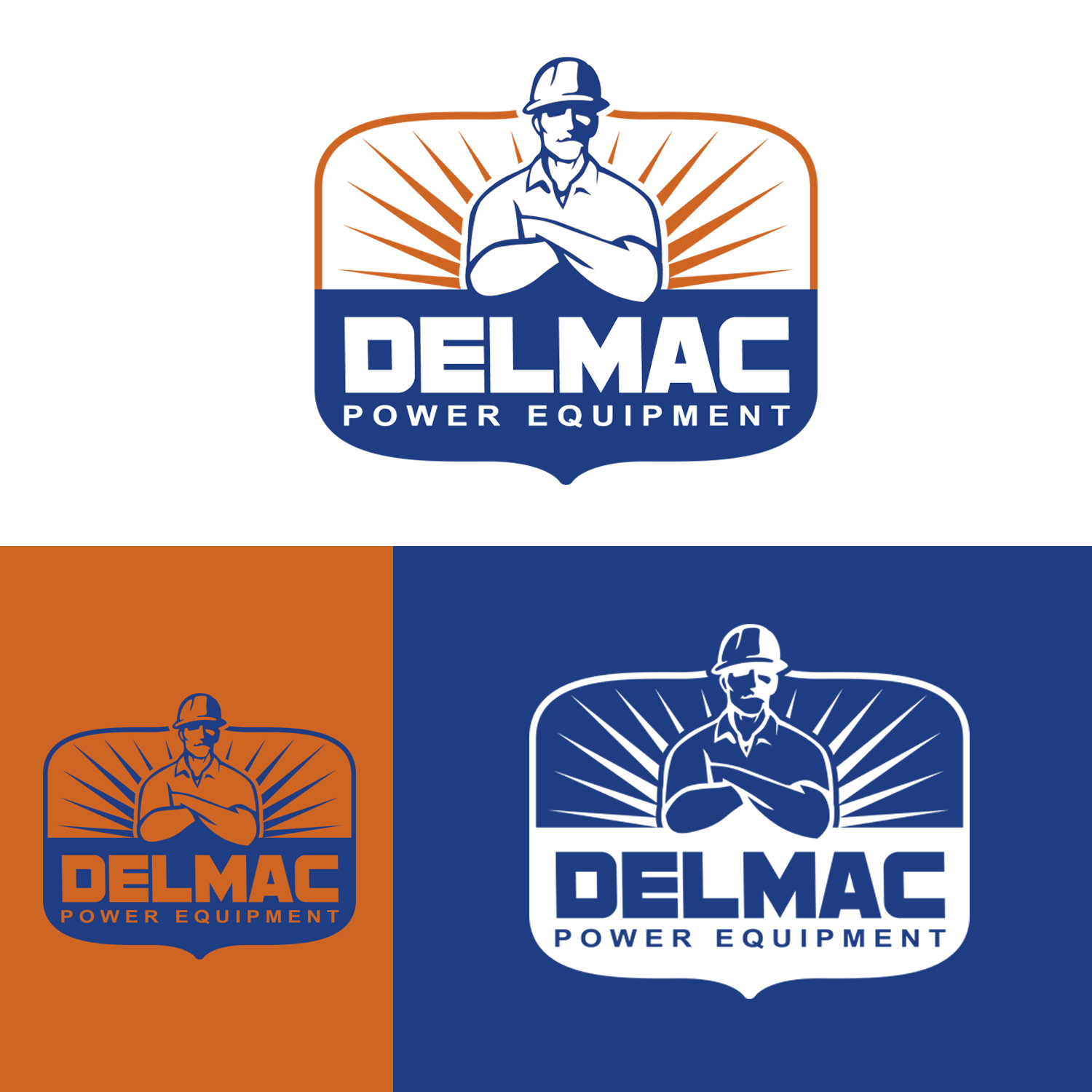 Logo-Design von Ivanbitar für Delmac Power Equipment | Design #21868153