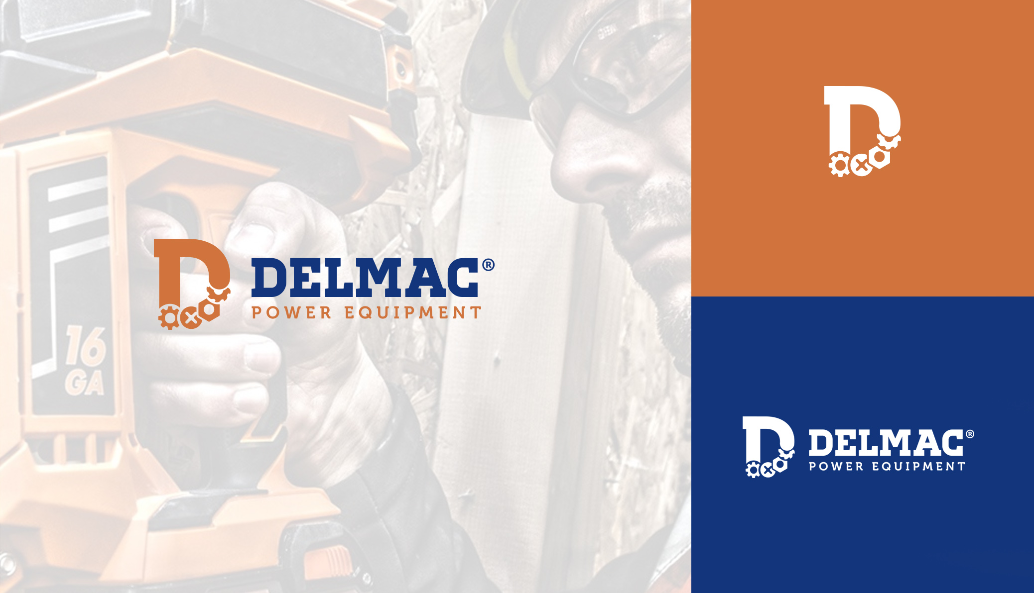 Logo Design by kaiser87 for Delmac Power Equipment | Design #21861187