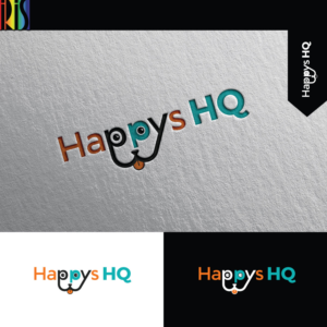 Happys HQ | Logo Design by Iris 3