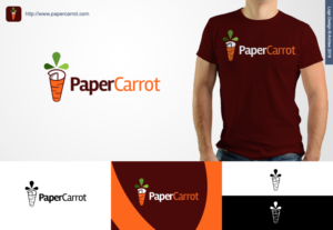 Paper Carrot | Logo Design by Anhlee