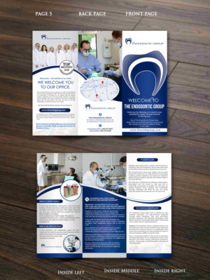 dentist office tri-fold for root canal specialist | Flyer Design by innovative earth