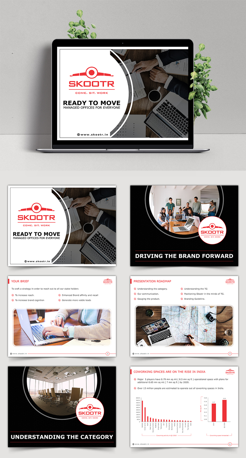 Brochure Design by SAI DESIGNS for skootr global pvt. ltd. | Design #21855086
