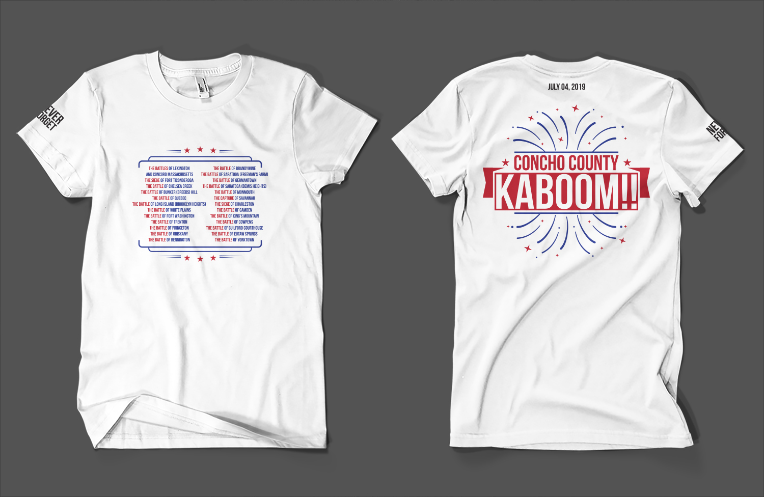 T-shirt Design by Barney Stinson for this project | Design #21854584