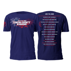 Concho County KaBoom! | T-shirt Design by ThiagoB