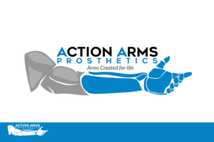 ACTION ARMS PROSTHETIC           Arms Created for life | Logo Design by Roger B.
