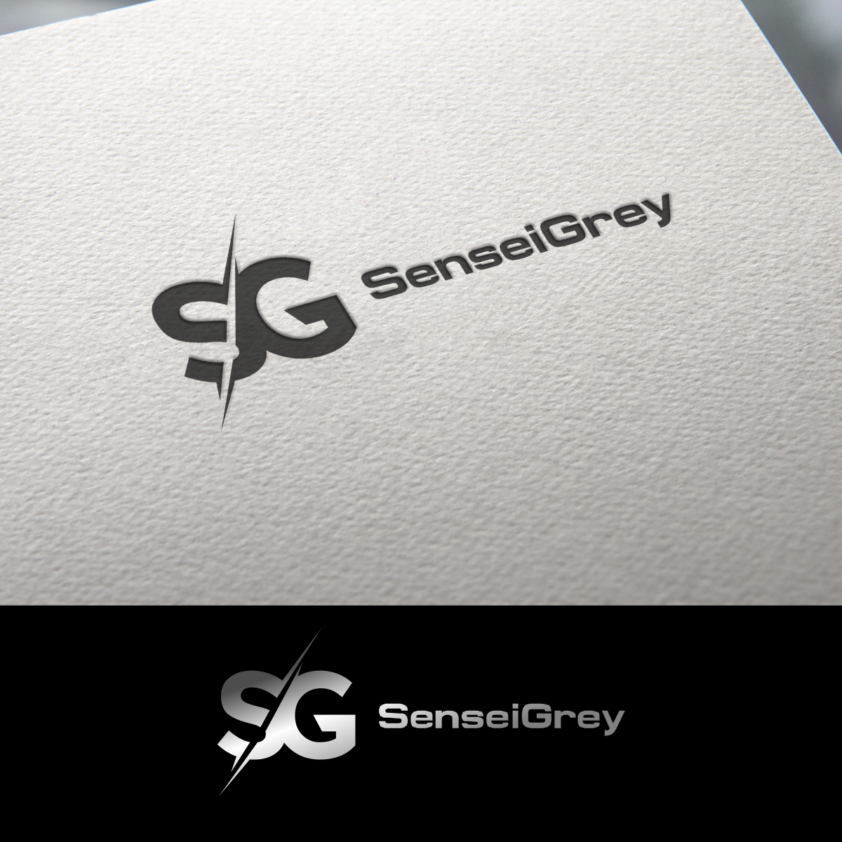 Logo Design by Arham Hidayat for SenseiGrey | Design #21862224