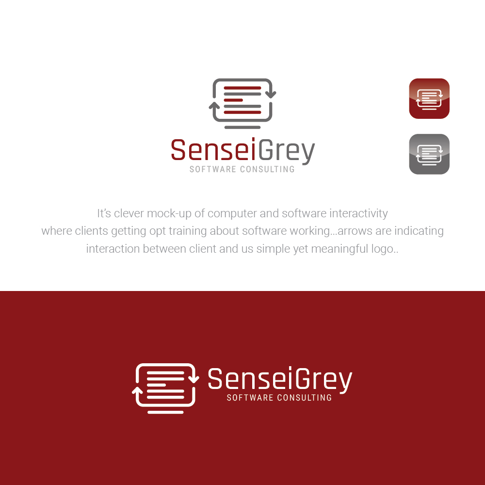Logo Design by nandkumar for SenseiGrey | Design #21846283