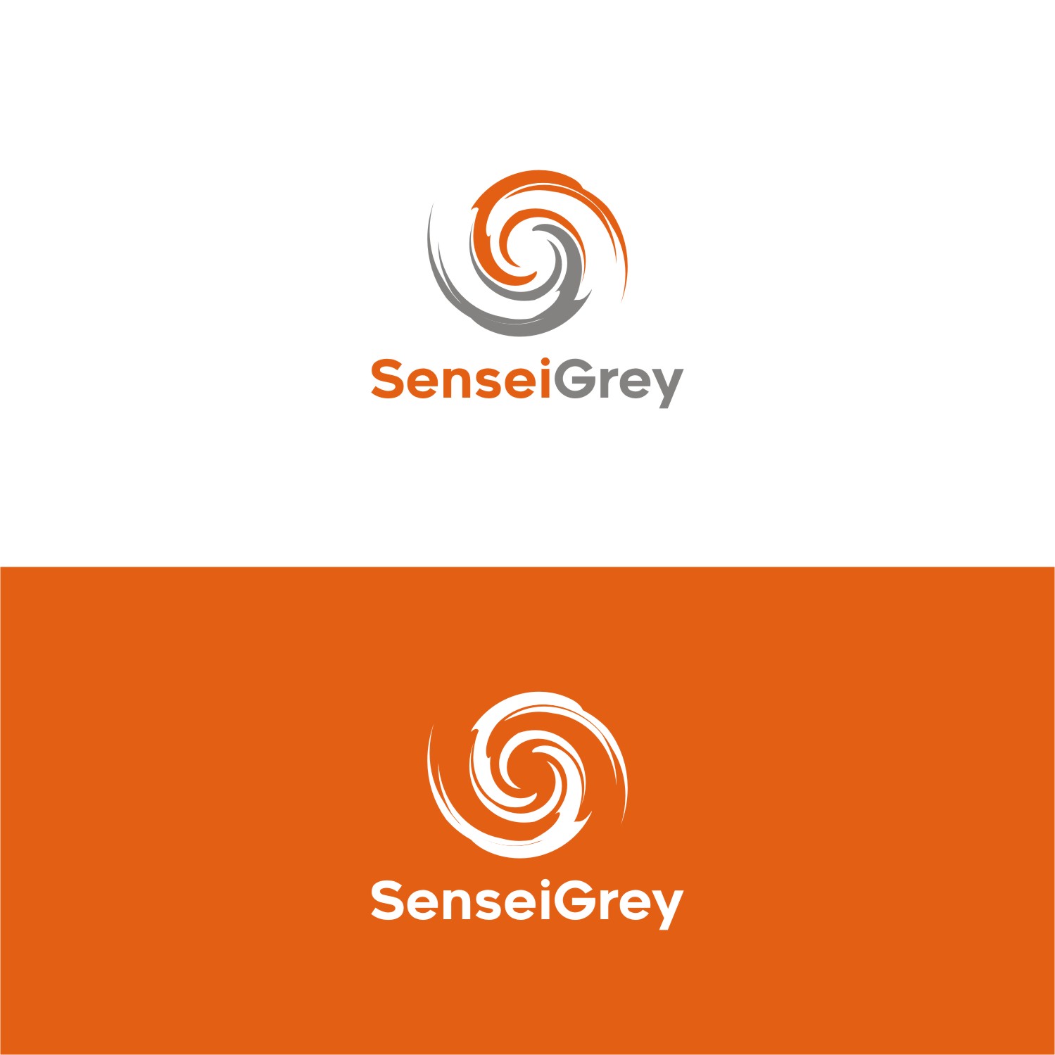 Logo Design by Sushma for SenseiGrey | Design #21857809