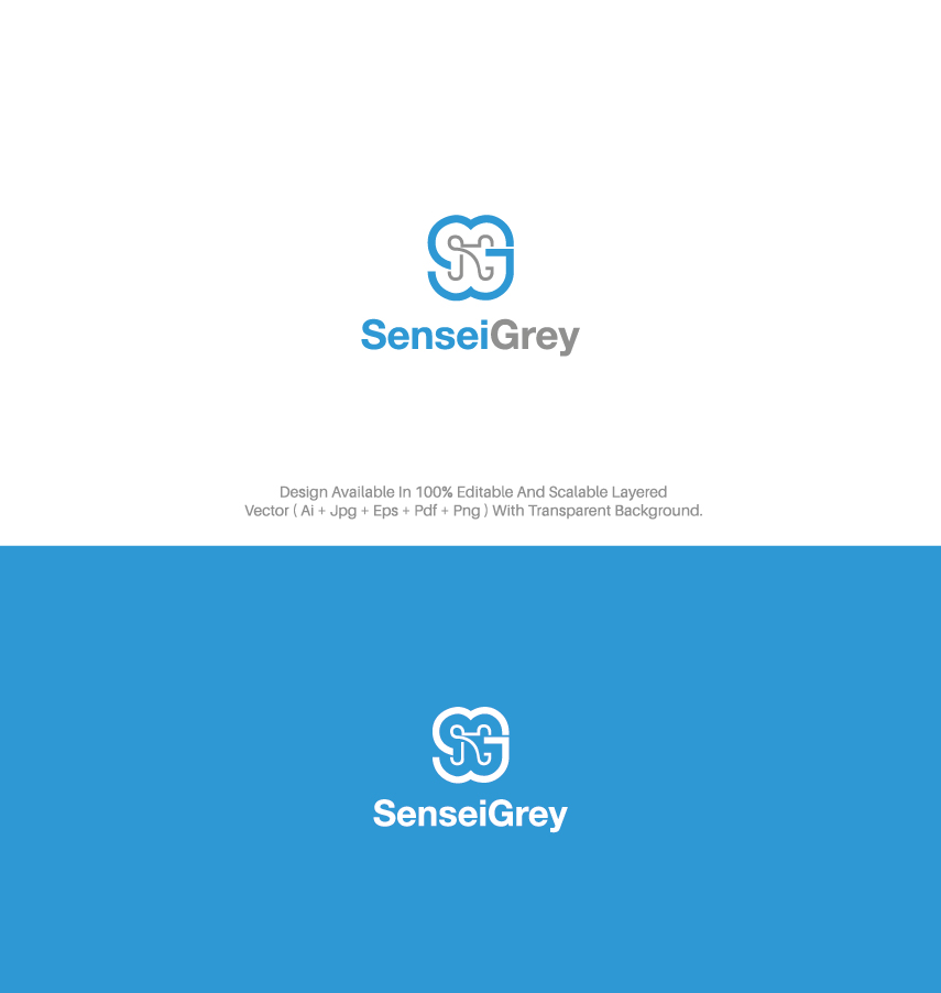 Logo Design by 4+Creative for SenseiGrey | Design #21869249