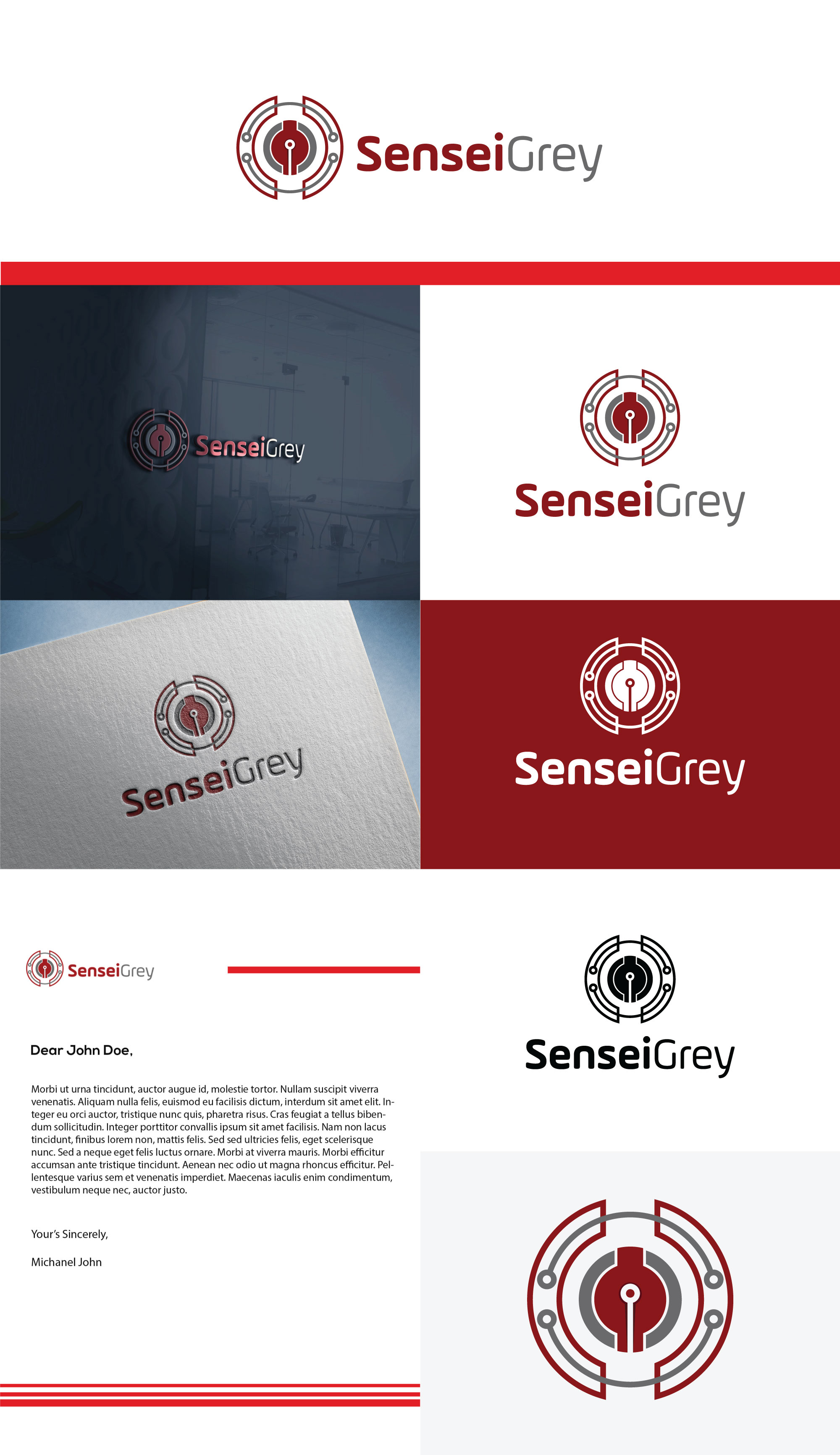 Diseño de Logo por mohelsheikh para SenseiGrey | Diseño #21883942