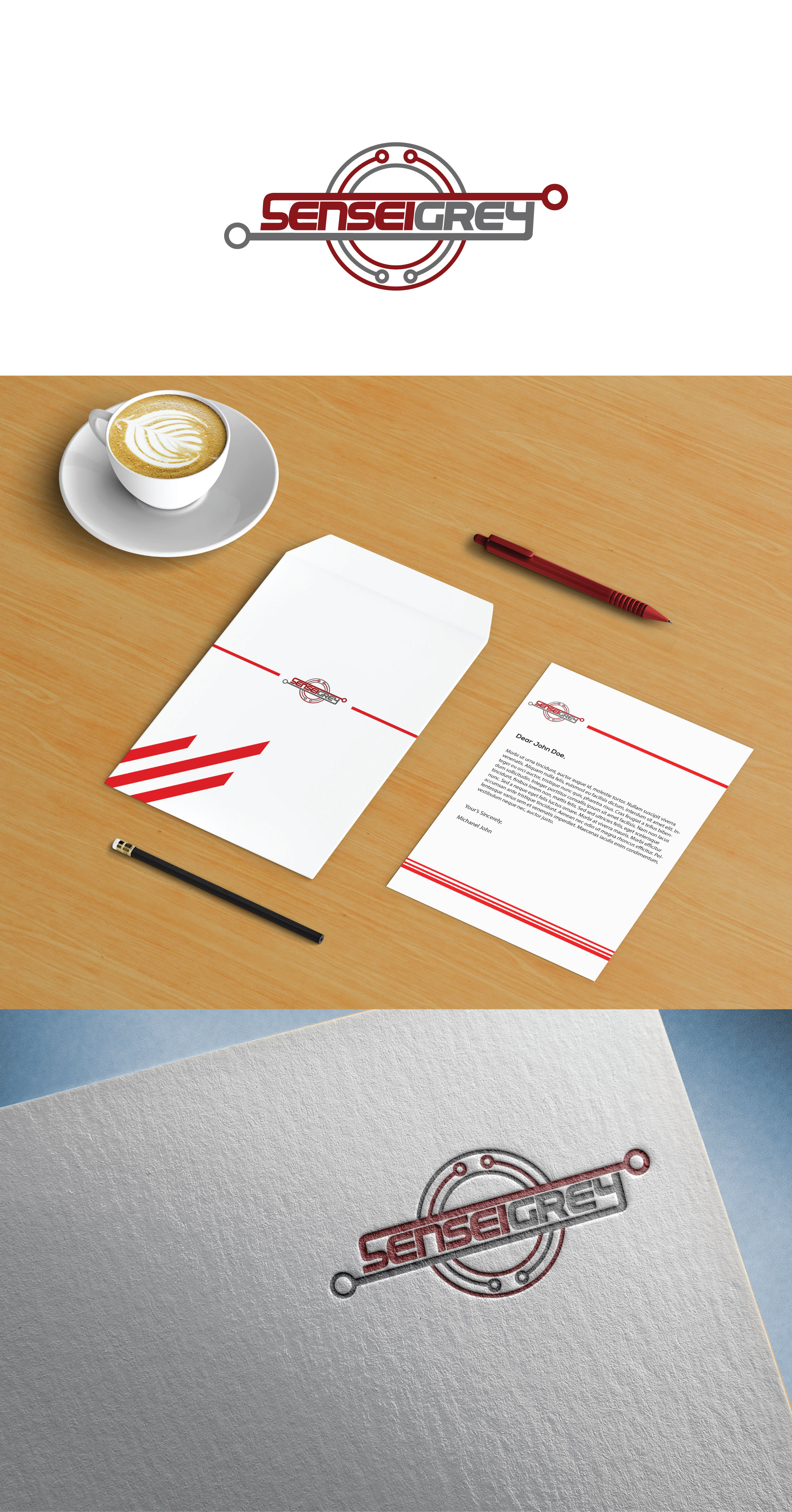 Diseño de Logo por mohelsheikh para SenseiGrey | Diseño #21884179