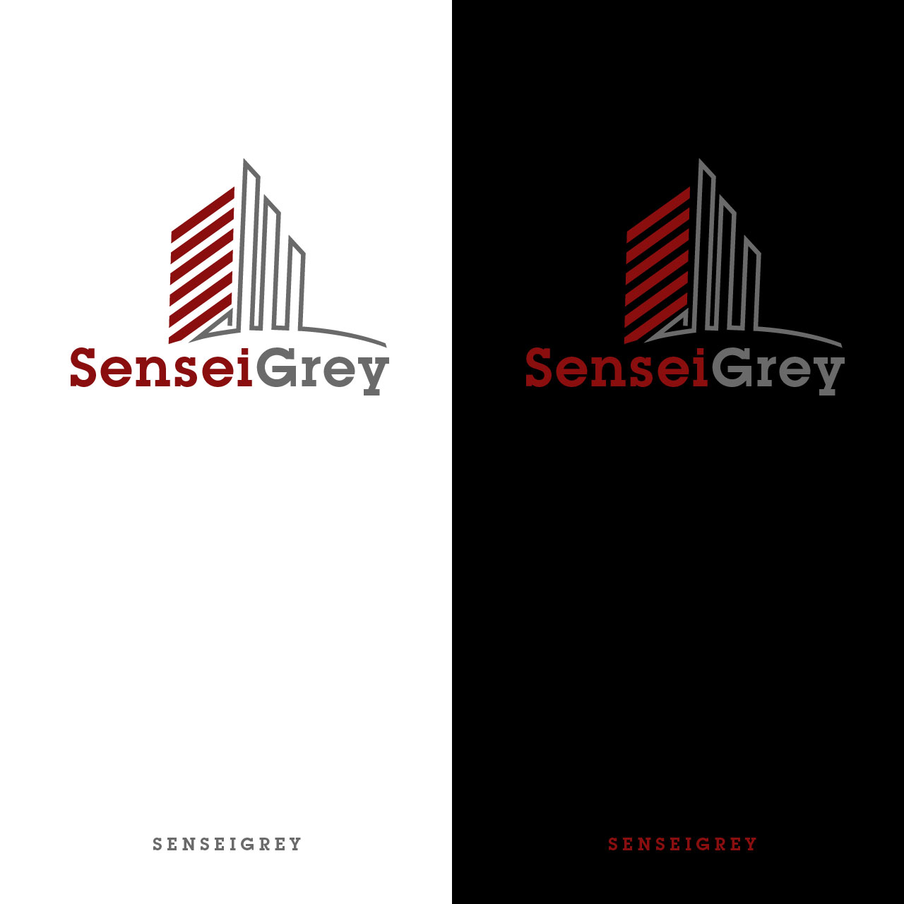 Logo Design by Blvck for SenseiGrey | Design #21879337