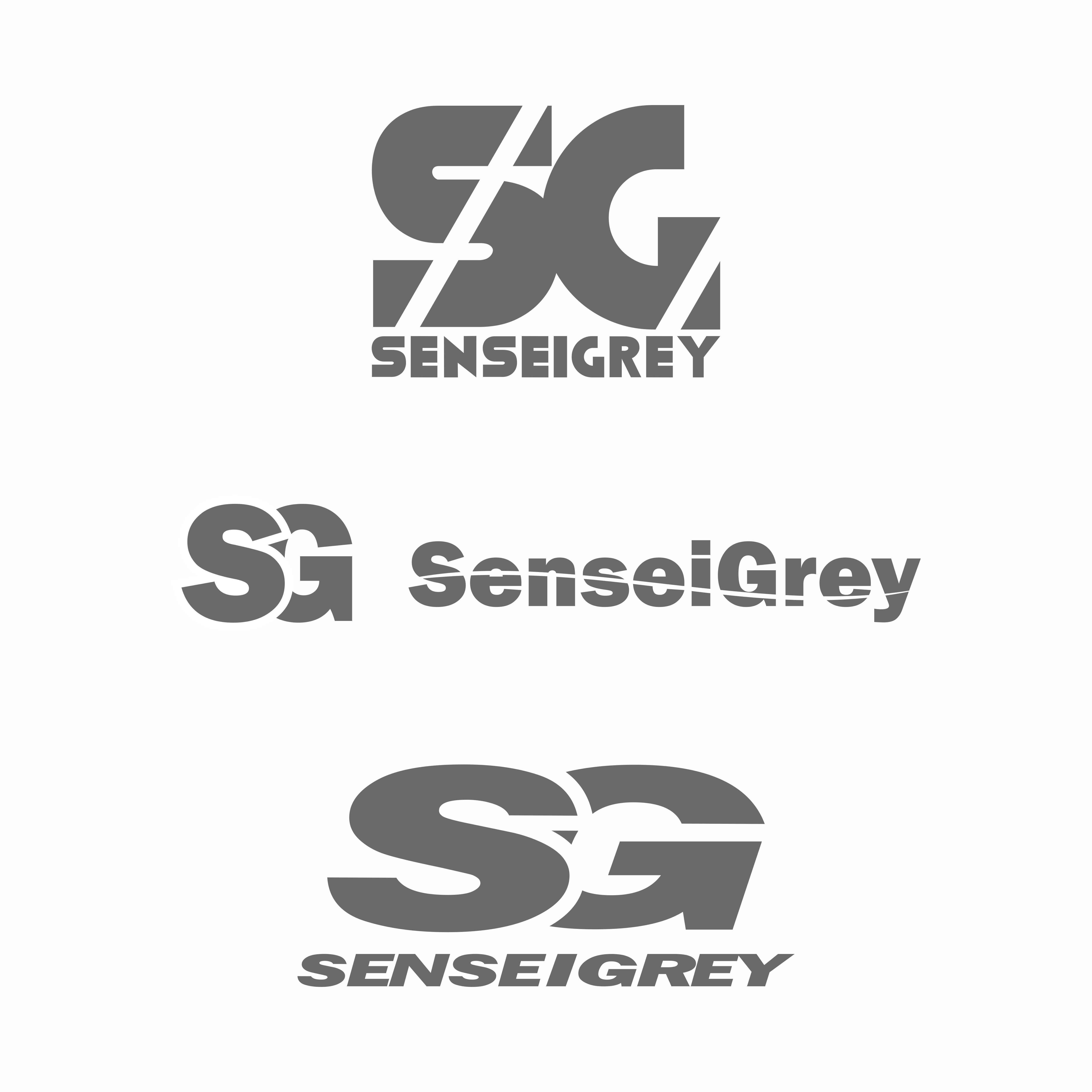 Logo Design by KENES DESIGN GRAPHIC for SenseiGrey | Design #21872755