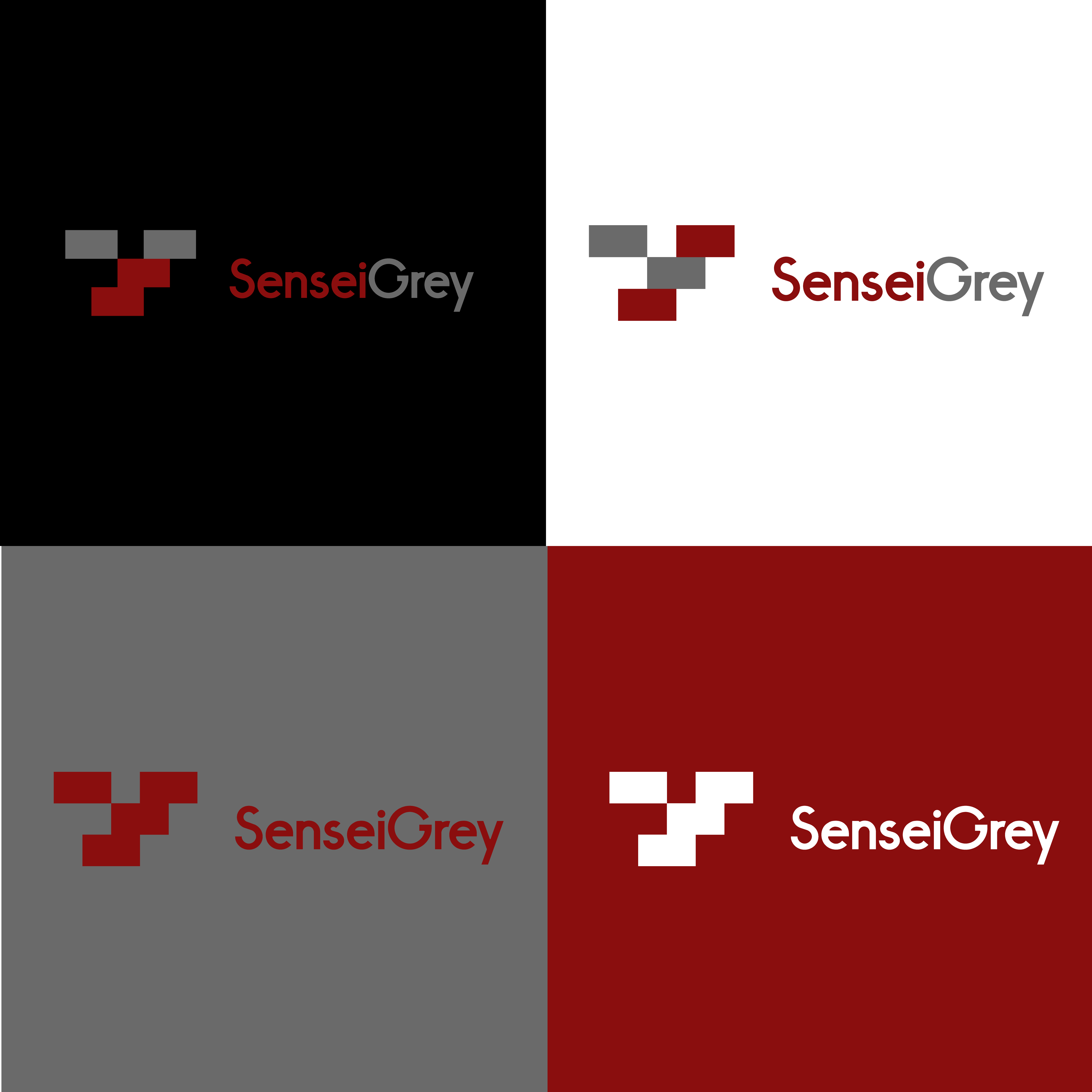 Logo Design by Cypnodesign for SenseiGrey | Design #21883653