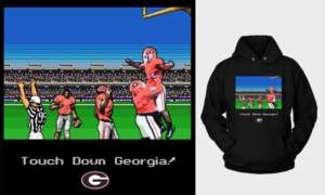 Tecmo Bowl Georiga Bulldogs! | Diseño de Camiseta por edge design