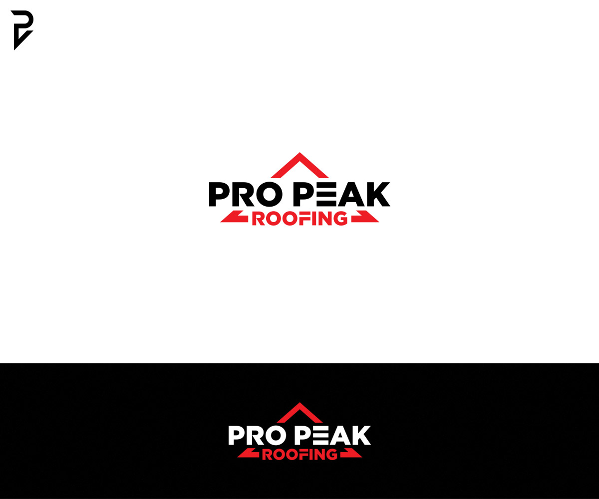 Logo Design by poisonvectors for Pro Peak Roofing | Design #21854618
