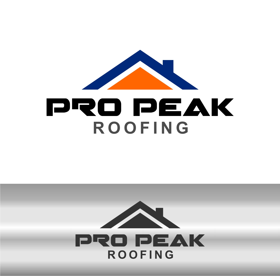 Logo Design by ree23 for Pro Peak Roofing | Design #21853662