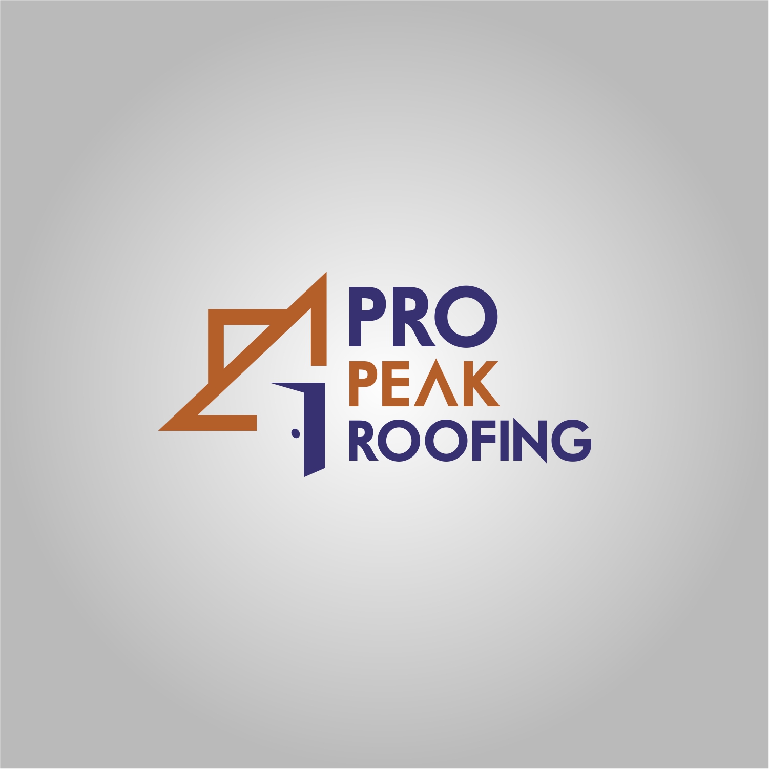 Logo Design by Mike78 for Pro Peak Roofing | Design #21854054
