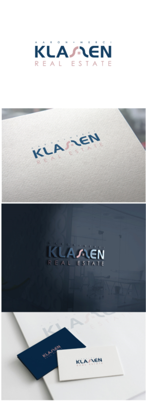 Would like to have our names “Aaron” and “Marci” in the logo with “Klassen real estate” somewhere under it. | Logo Design by AbhishekkM'24