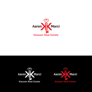 Would like to have our names “Aaron” and “Marci” in the logo with “Klassen real estate” somewhere under it. | Logo Design by sankar999