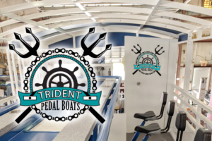 Trident Pedal Boats | Logo Design by Roger B.