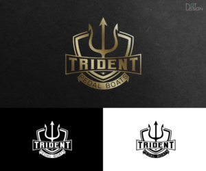 Trident Pedal Boats | Logo Design by Dot Design 3