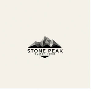 Stone Peak Custom Homes | Logo Design by dipikapcyart