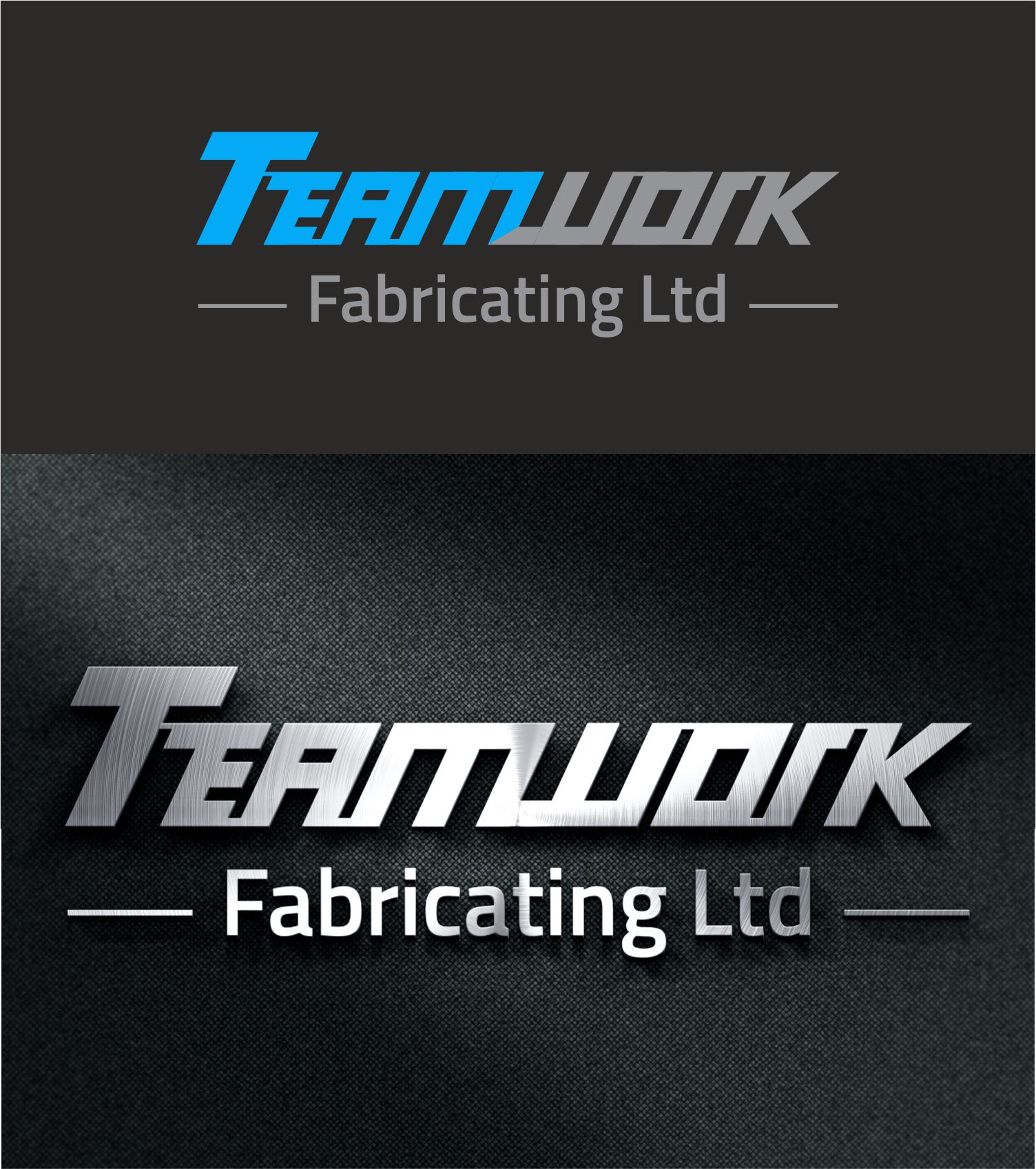 Logo Design by J Mahesh for Teamworks Fabricating Ltd | Design #21864456