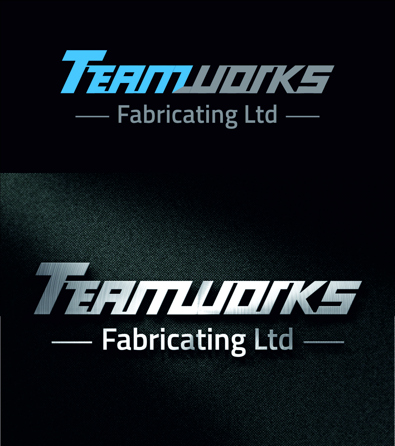 Diseño de Logo por J Mahesh para Teamworks Fabricating Ltd | Diseño #21870560