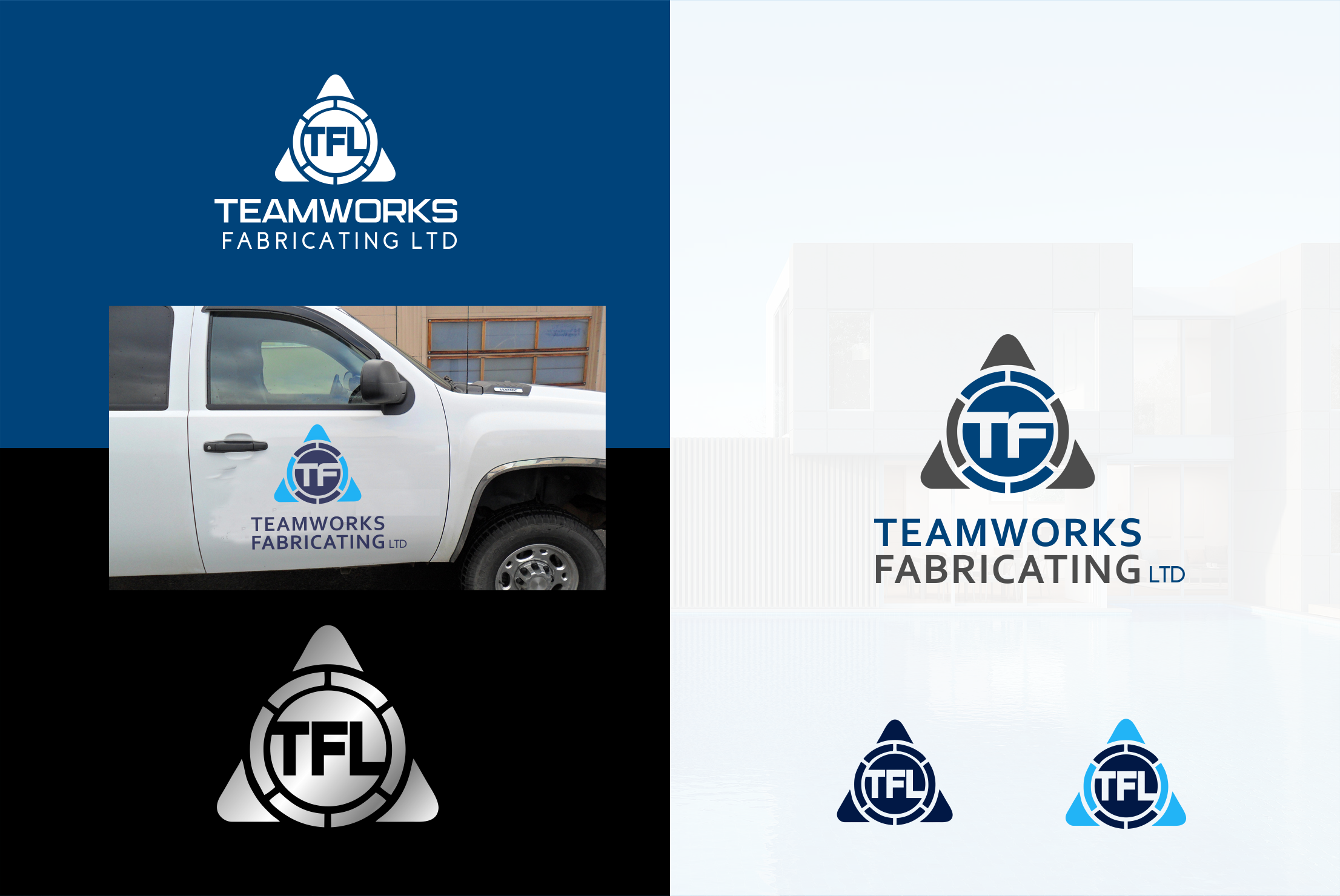 Diseño de Logo por mike edan para Teamworks Fabricating Ltd | Diseño #21898456