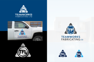 Logo Design by mike edan for Teamworks Fabricating Ltd | Design: #21898456