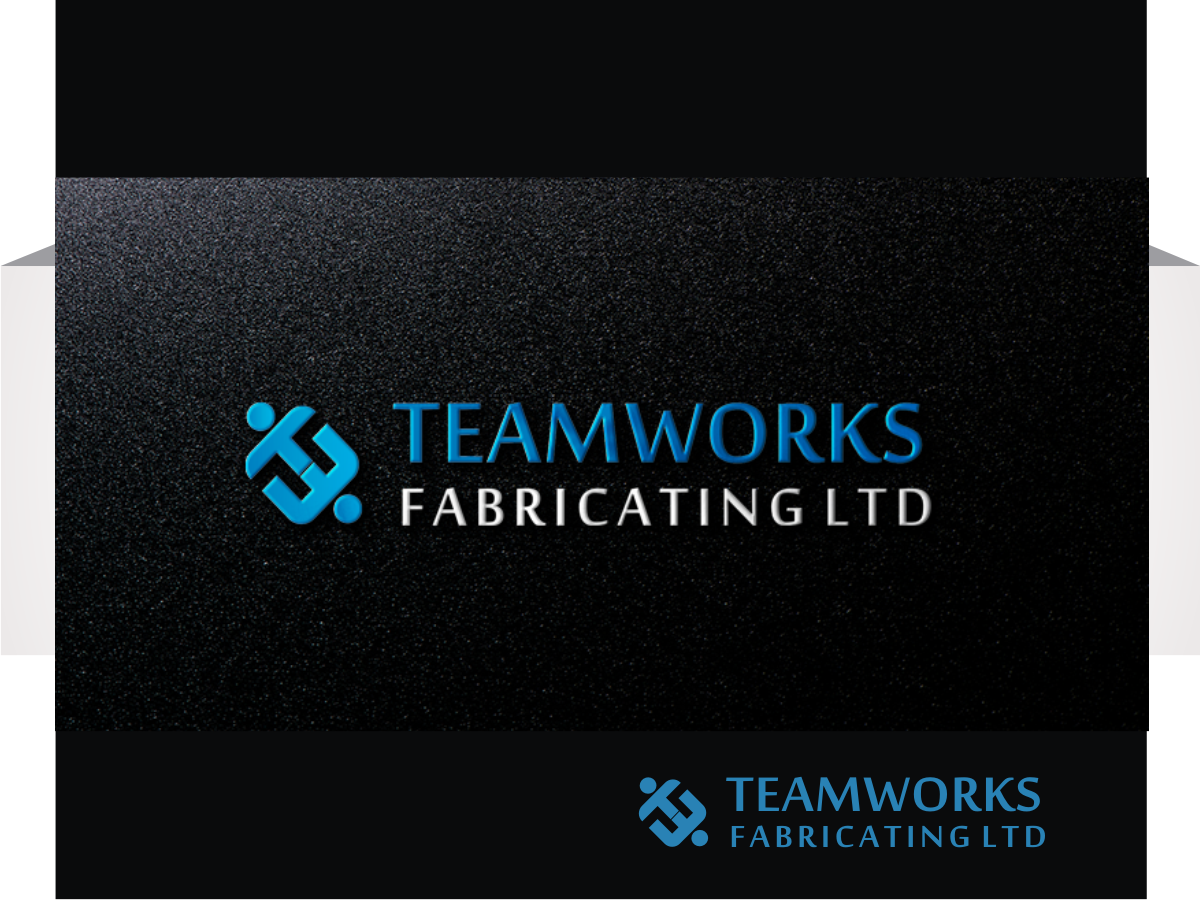 Logo Design by Blueberry for Teamworks Fabricating Ltd | Design #21900130