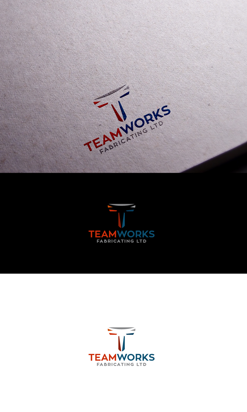 Logo Design by logo_s for Teamworks Fabricating Ltd | Design #21957709