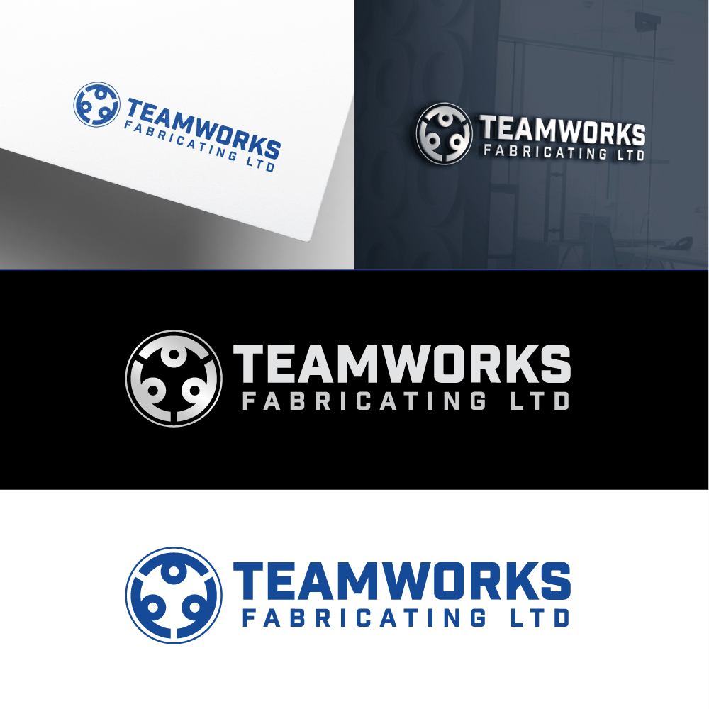 Logo Design by anonrotide for Teamworks Fabricating Ltd | Design #21899763