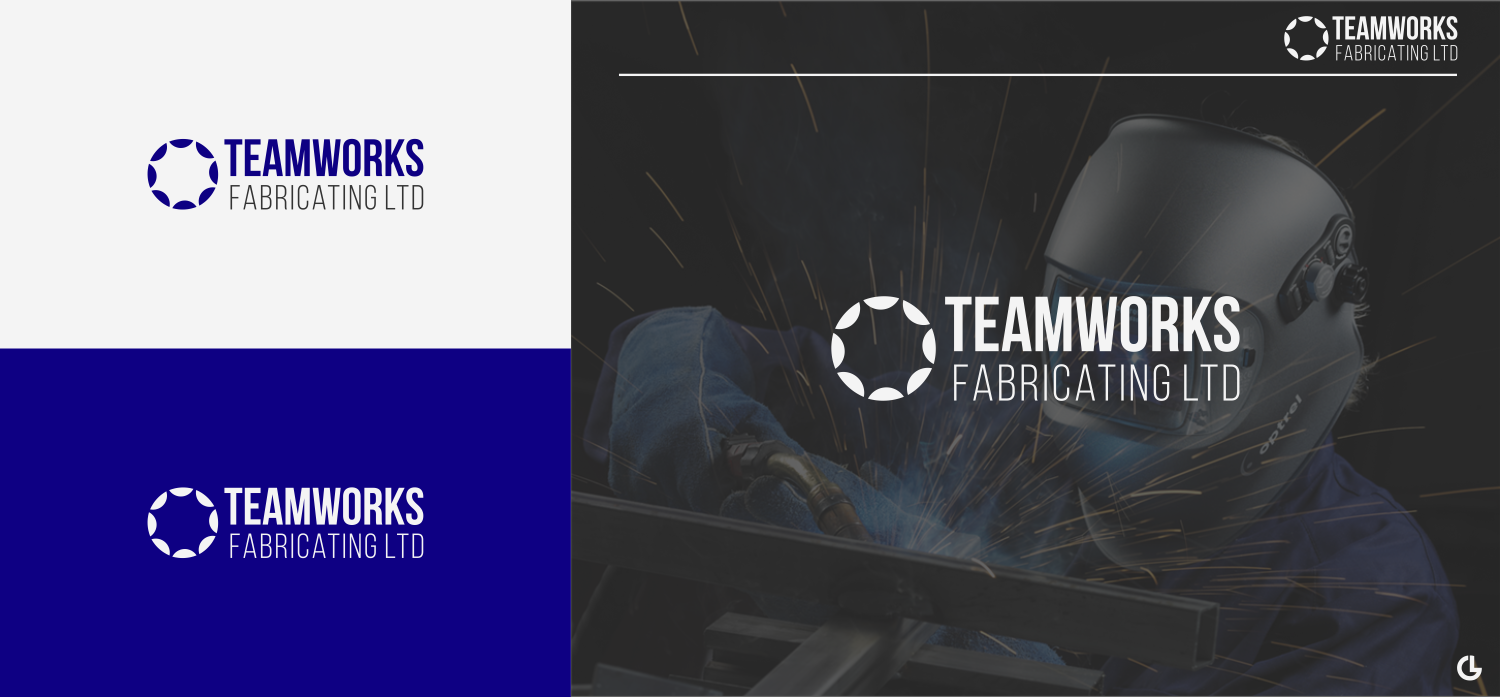 Design de Logo par RICKY.T pour Teamworks Fabricating Ltd | Design #21897676
