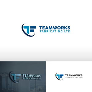 Logo Design by M6G for Teamworks Fabricating Ltd | Design: #21897483