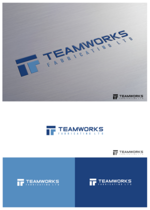 Logo Design by goranvisnjic82 for Teamworks Fabricating Ltd | Design #21861933