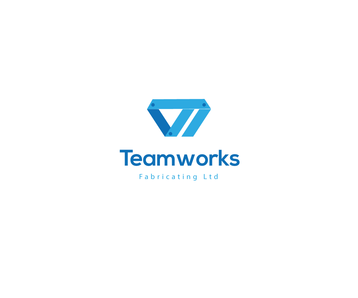 Logo Design by lygraphics for Teamworks Fabricating Ltd | Design #21882792