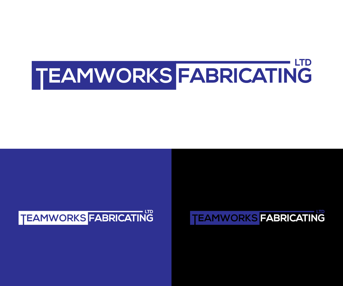 Logo Design by Nosvorious13 Design for Teamworks Fabricating Ltd | Design #21899346